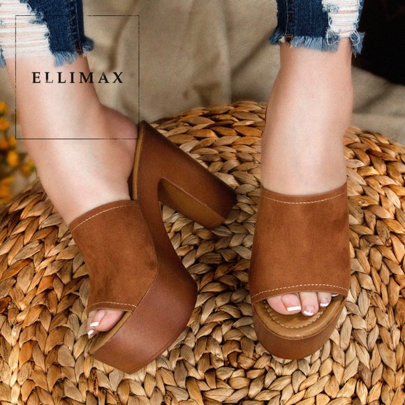 high heel clogs and mules